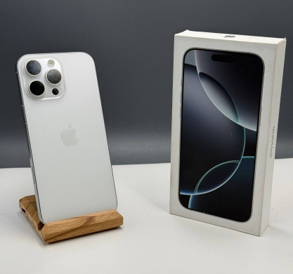 iPhone 16 Pro Max 512GB White Titanium 90%